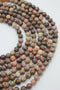 Rainforest Jasper Gemstone Beads, 8mm, Round